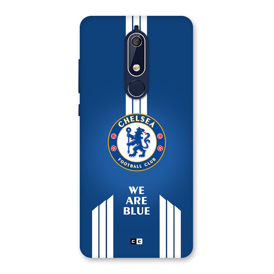 We Are Blue Back Case for Nokia 5.1