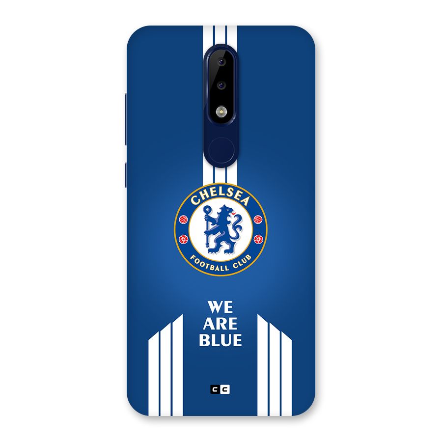 We Are Blue Back Case for Nokia 5.1 Plus