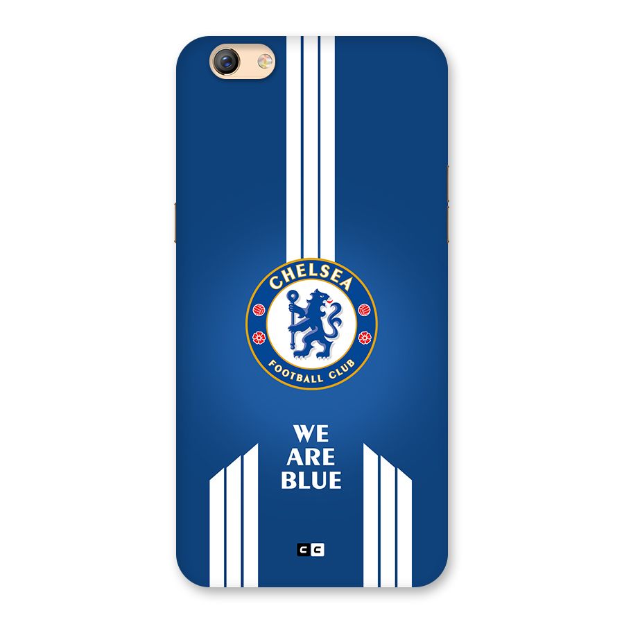 We Are Blue Back Case for Oppo F3 Plus