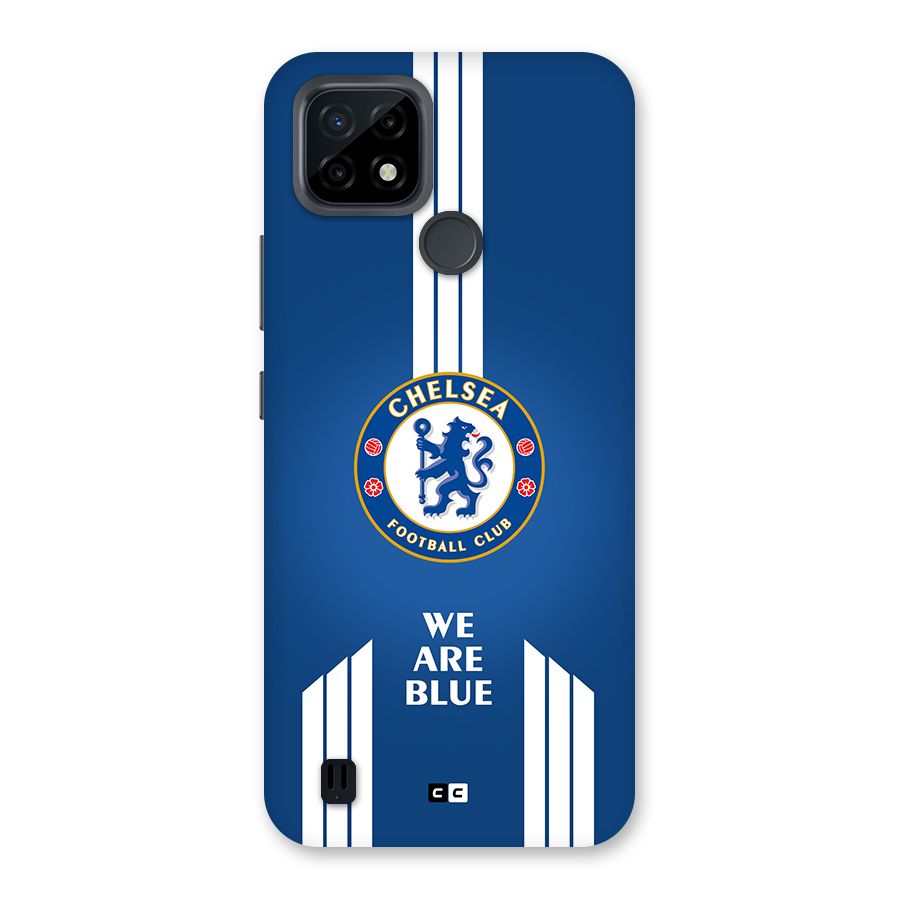 We Are Blue Back Case for Realme C21