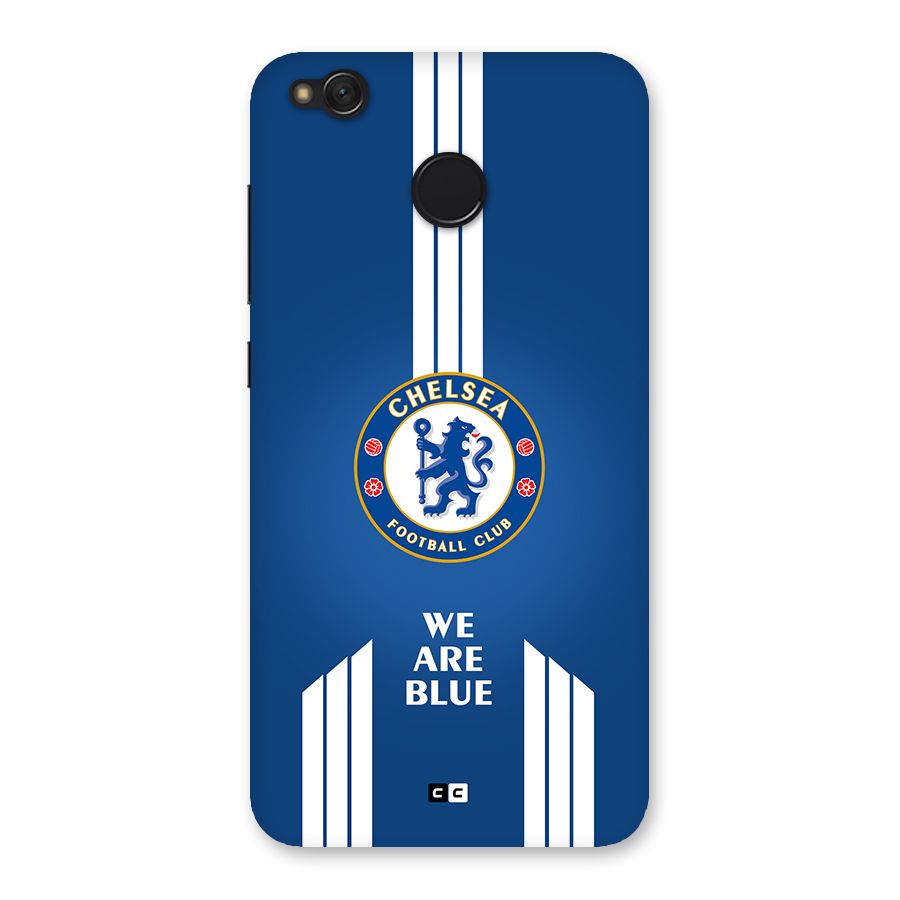 We Are Blue Back Case for Redmi 4