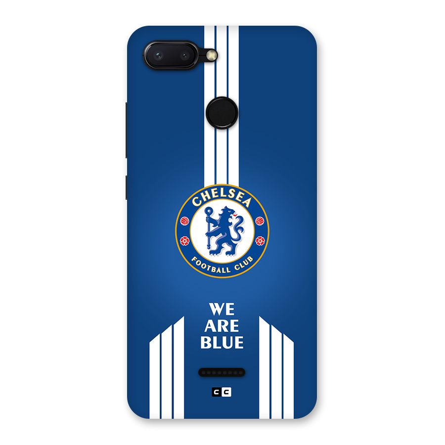 We Are Blue Back Case for Redmi 6