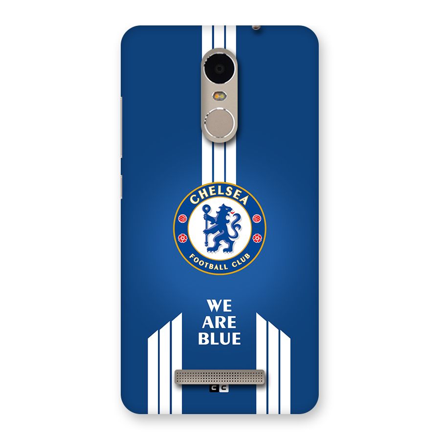 We Are Blue Back Case for Redmi Note 3