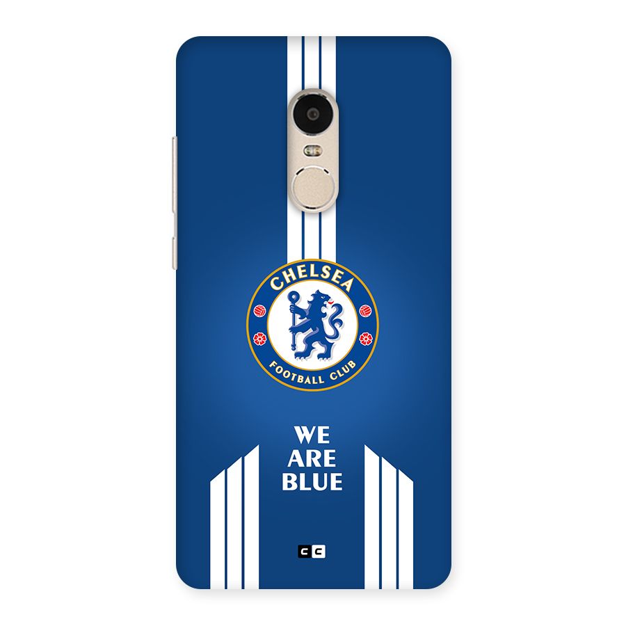 We Are Blue Back Case for Redmi Note 4