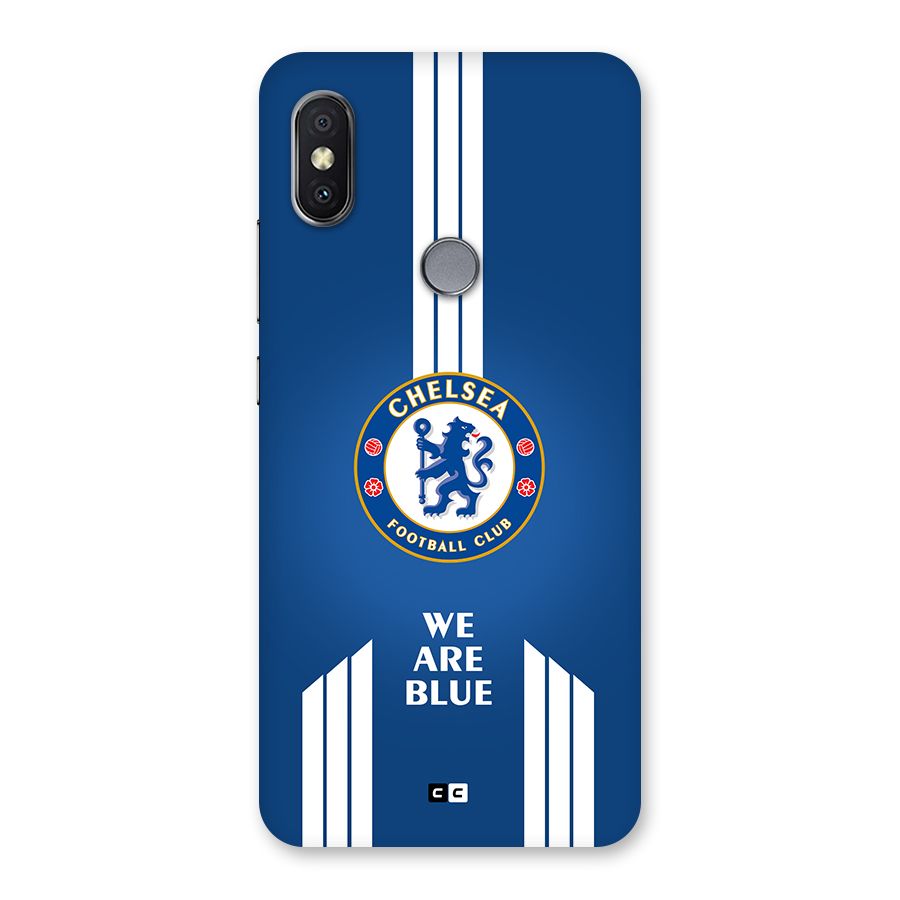 We Are Blue Back Case for Redmi Y2