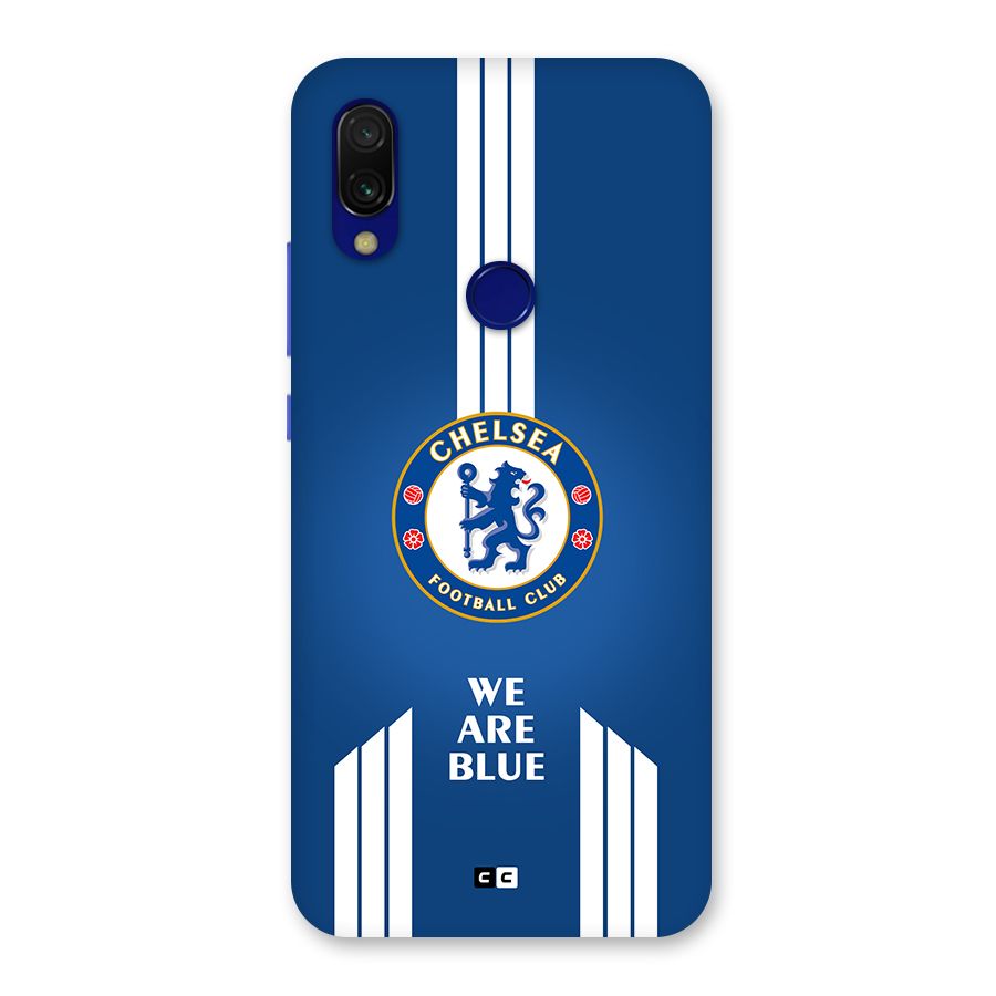 We Are Blue Back Case for Redmi Y3