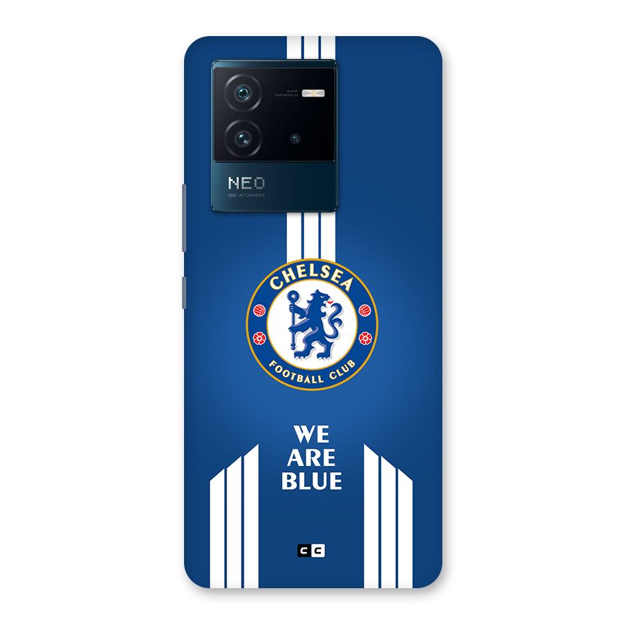 We Are Blue Back Case for Vivo iQOO Neo 6 5G