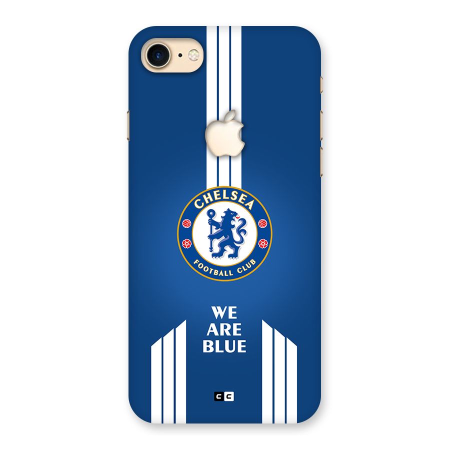 We Are Blue Back Case for iPhone 7 Apple Cut