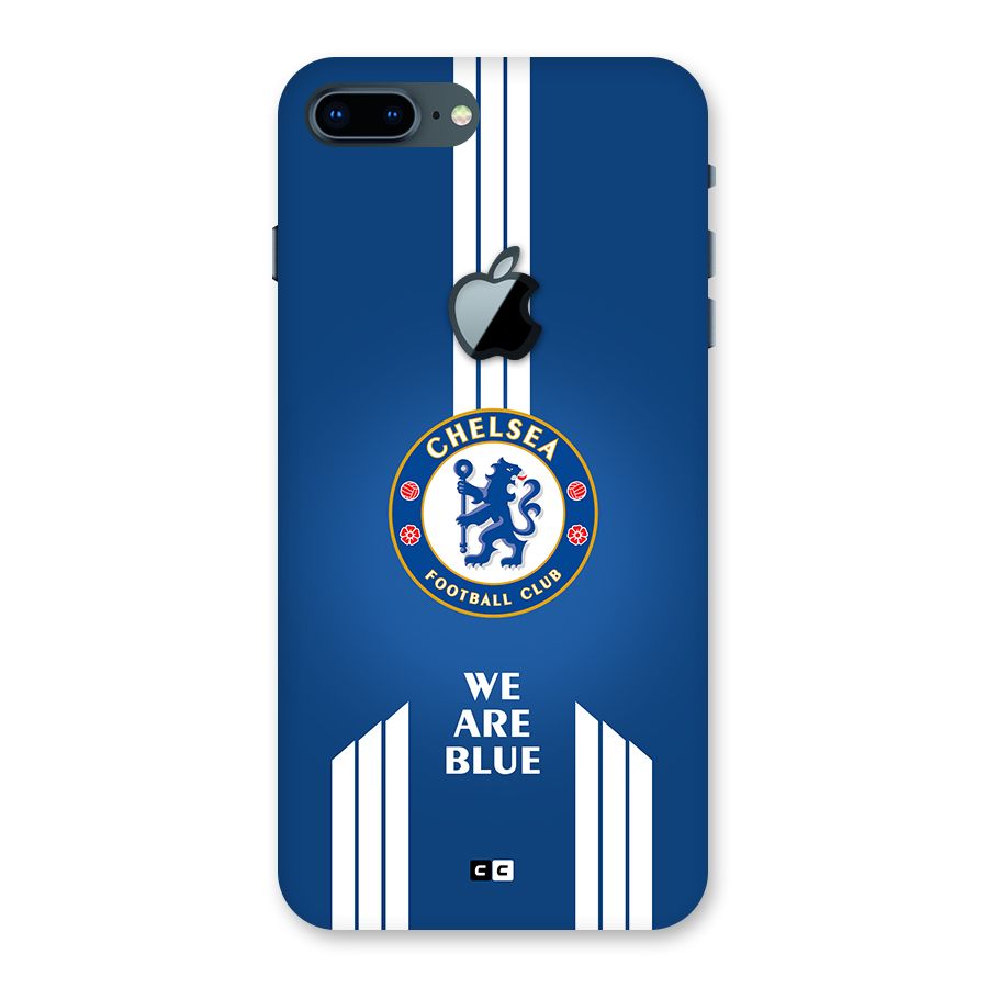 We Are Blue Back Case for iPhone 7 Plus Apple Cut