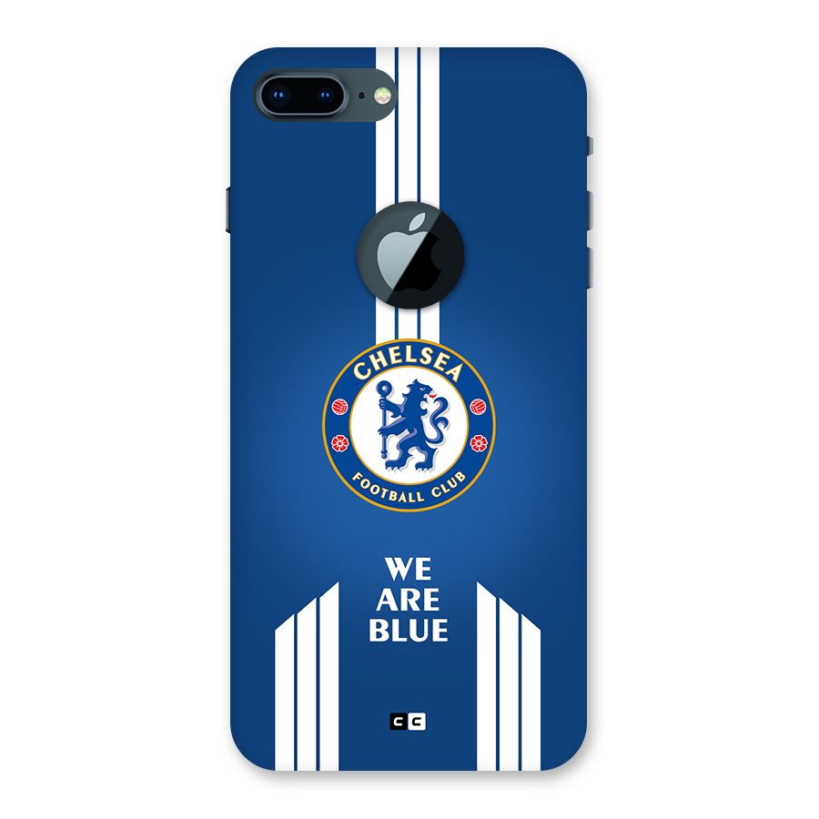 We Are Blue Back Case for iPhone 7 Plus Logo Cut