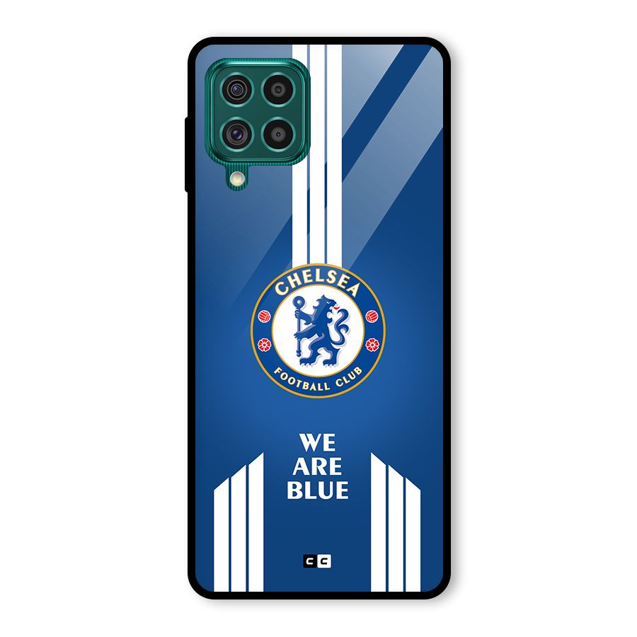 We Are Blue Glass Back Case for Galaxy F62