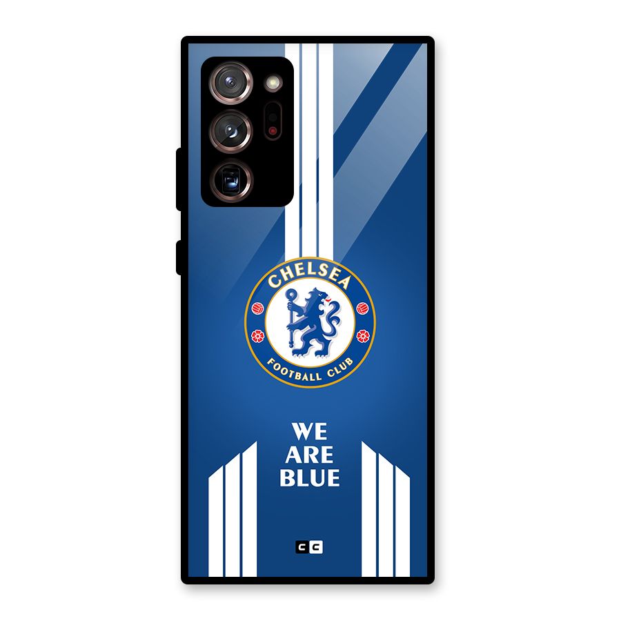 We Are Blue Glass Back Case for Galaxy Note 20 Ultra