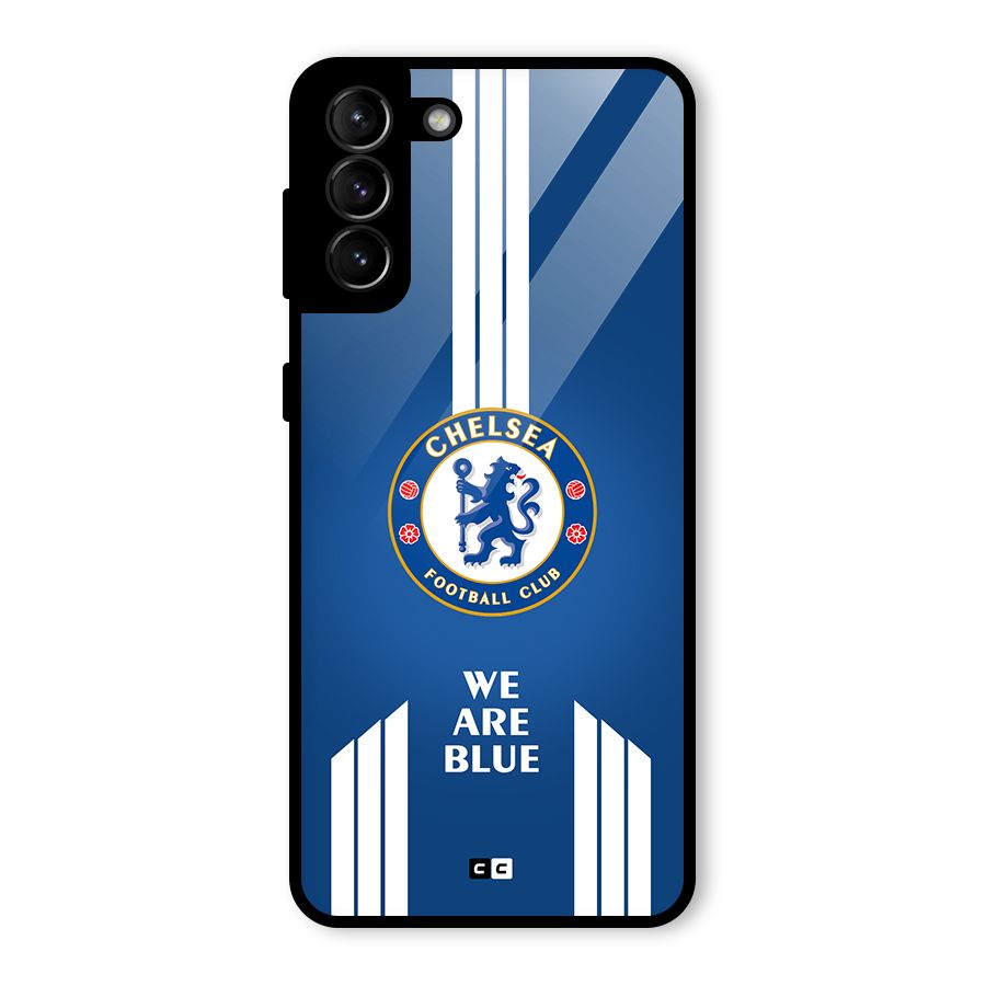 We Are Blue Glass Back Case for Galaxy S21 Plus