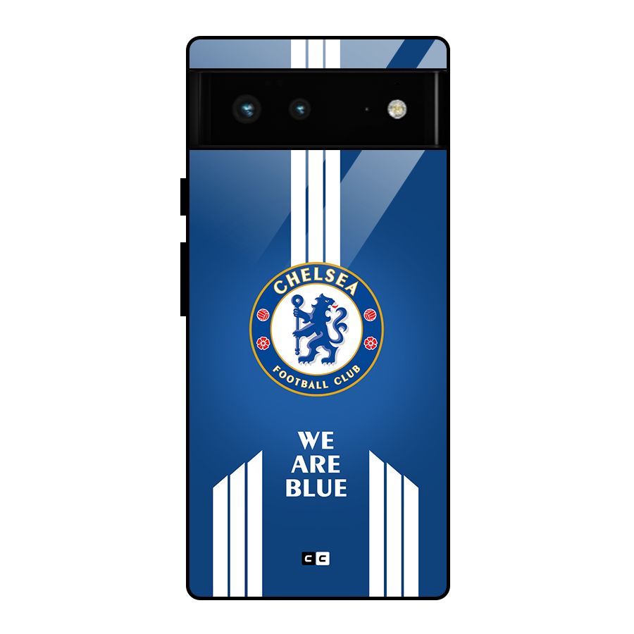We Are Blue Glass Back Case for Google Pixel 6