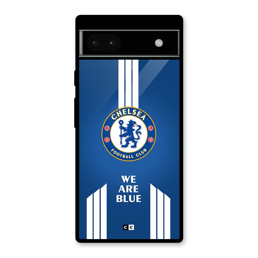 We Are Blue Glass Back Case for Google Pixel 6a