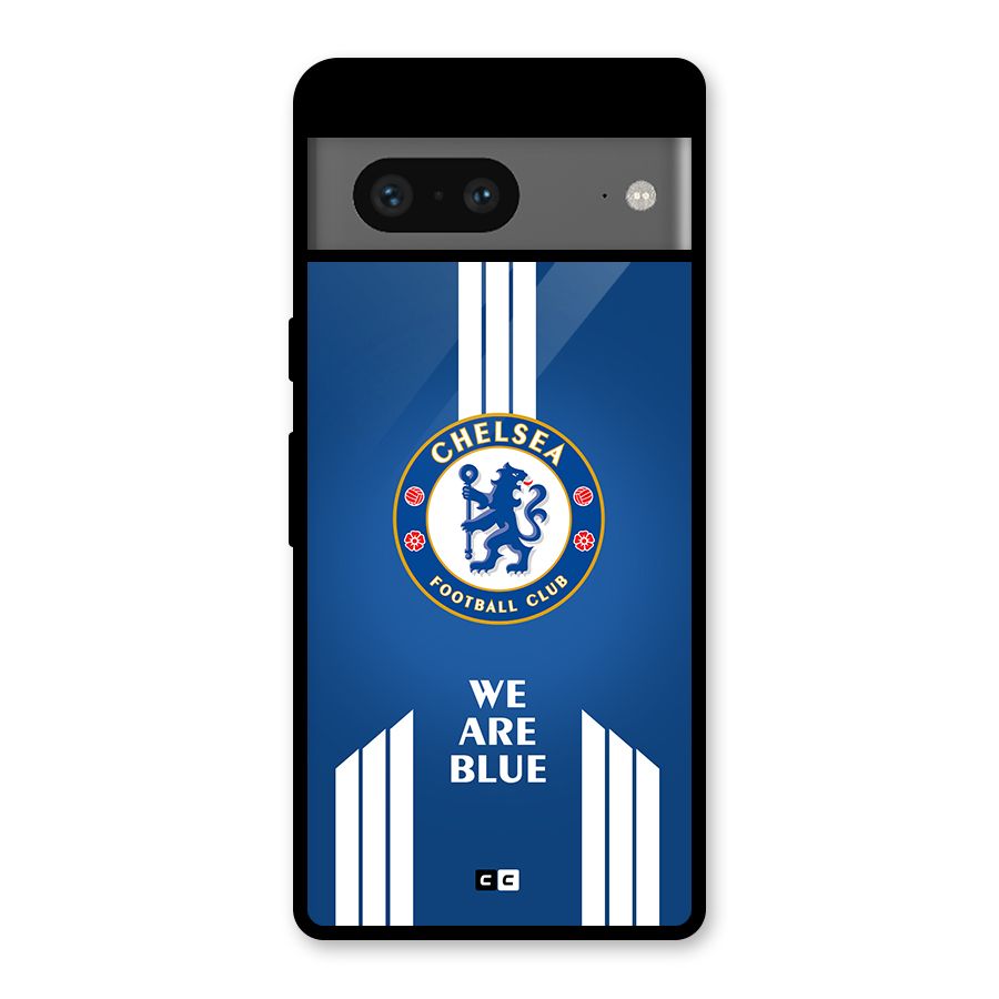 We Are Blue Glass Back Case for Google Pixel 7