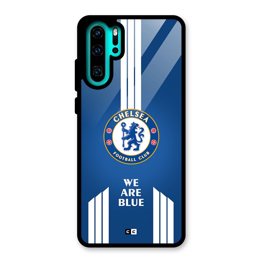 We Are Blue Glass Back Case for Huawei P30 Pro