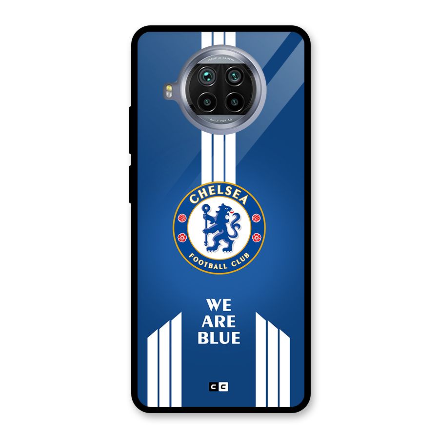 We Are Blue Glass Back Case for Mi 10i