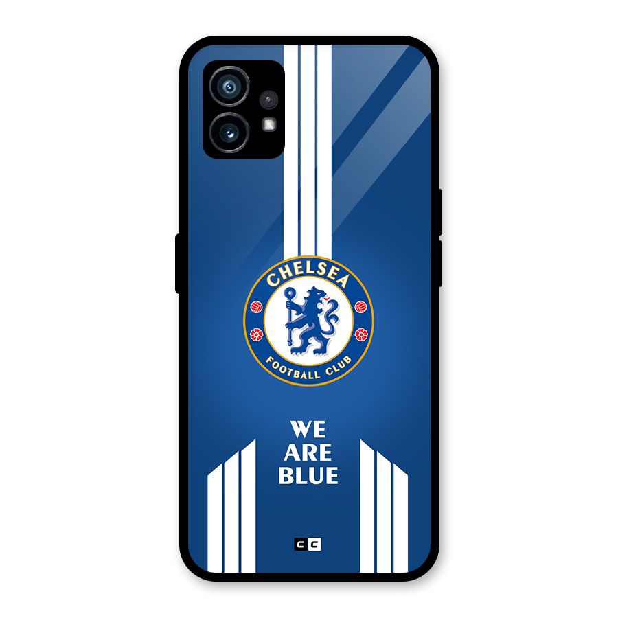We Are Blue Glass Back Case for Nothing Phone 1