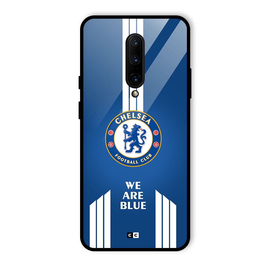 We Are Blue Glass Back Case for OnePlus 7 Pro