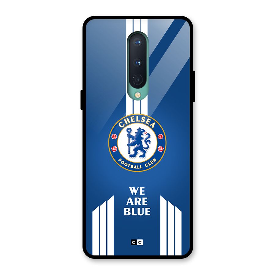 We Are Blue Glass Back Case for OnePlus 8