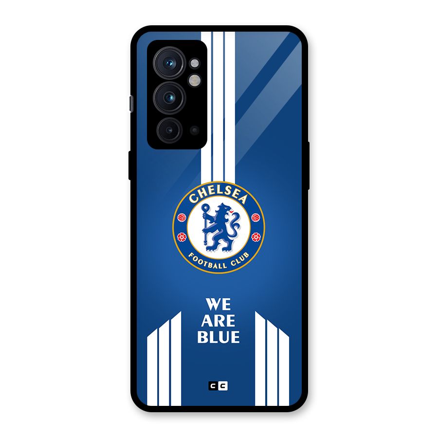 We Are Blue Glass Back Case for OnePlus 9RT 5G