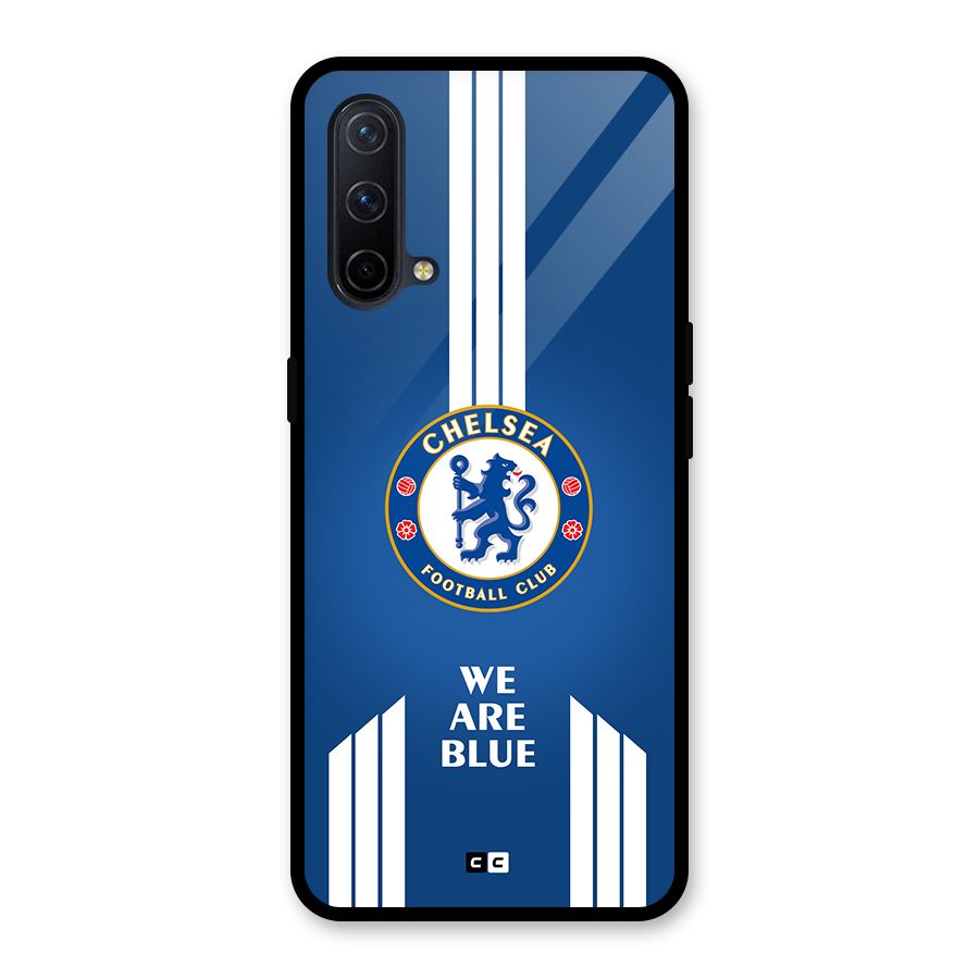 We Are Blue Glass Back Case for OnePlus Nord CE 5G