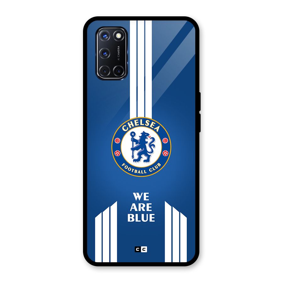 We Are Blue Glass Back Case for Oppo A52