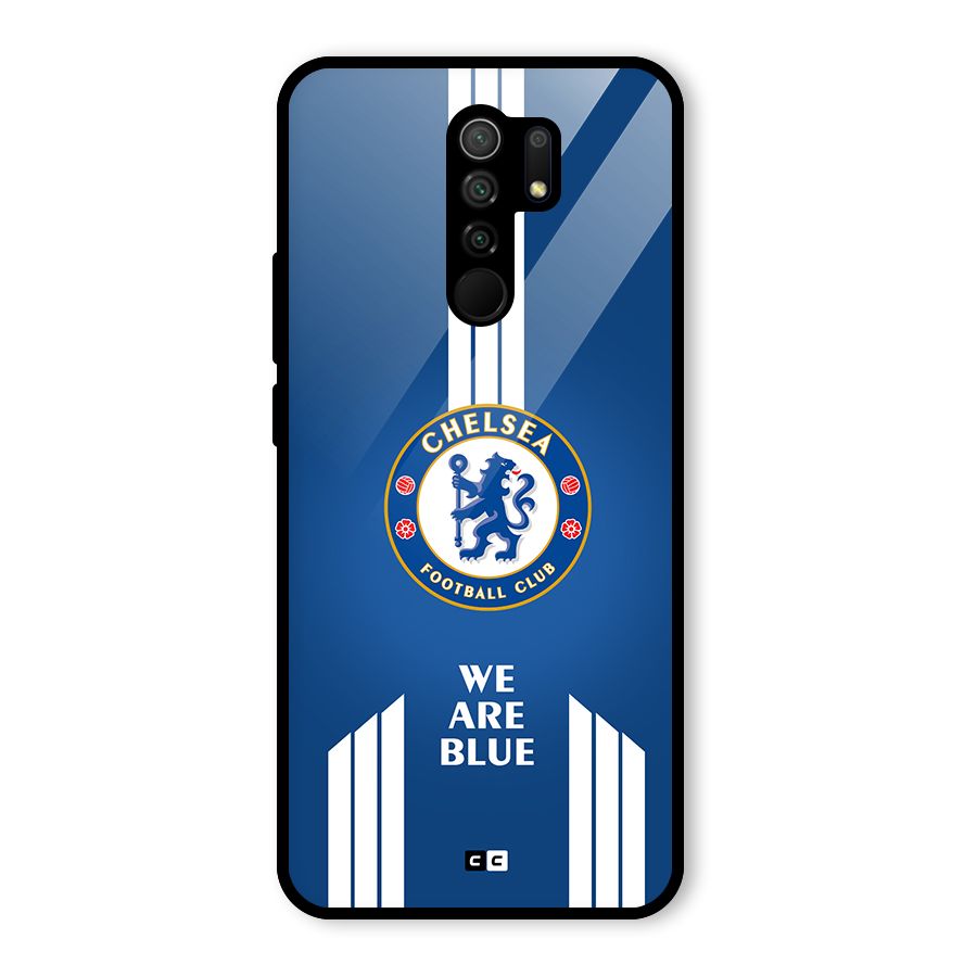 We Are Blue Glass Back Case for Poco M2