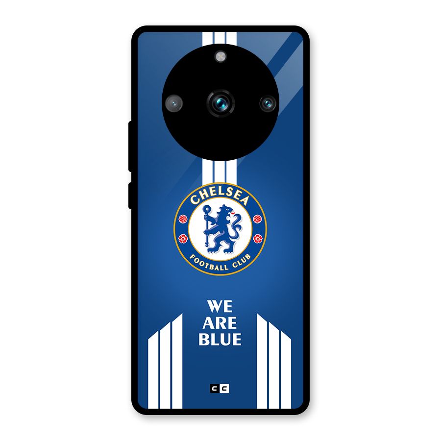 We Are Blue Glass Back Case for Realme 11 Pro