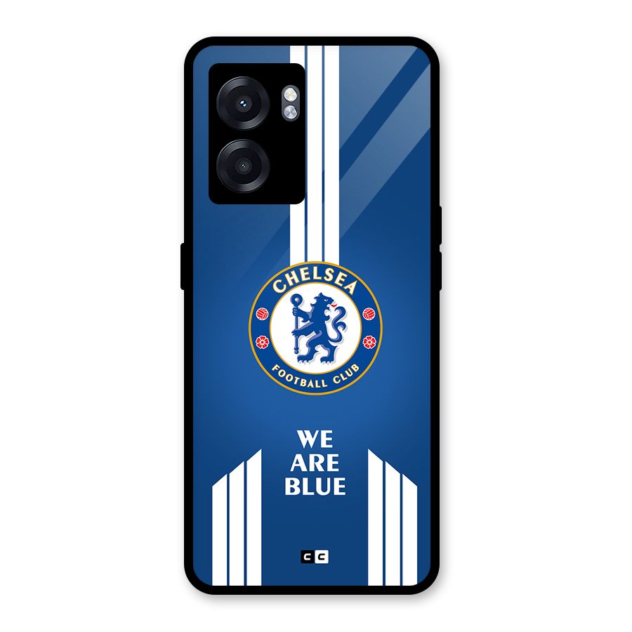 We Are Blue Glass Back Case for Realme Narzo 50 5G