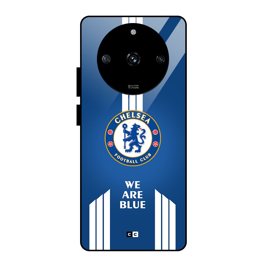 We Are Blue Glass Back Case for Realme Narzo 60 5G