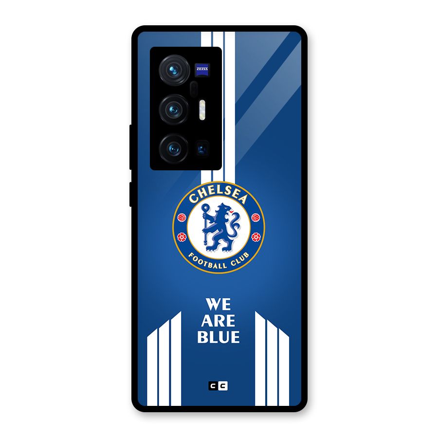 We Are Blue Glass Back Case for Vivo X70 Pro Plus