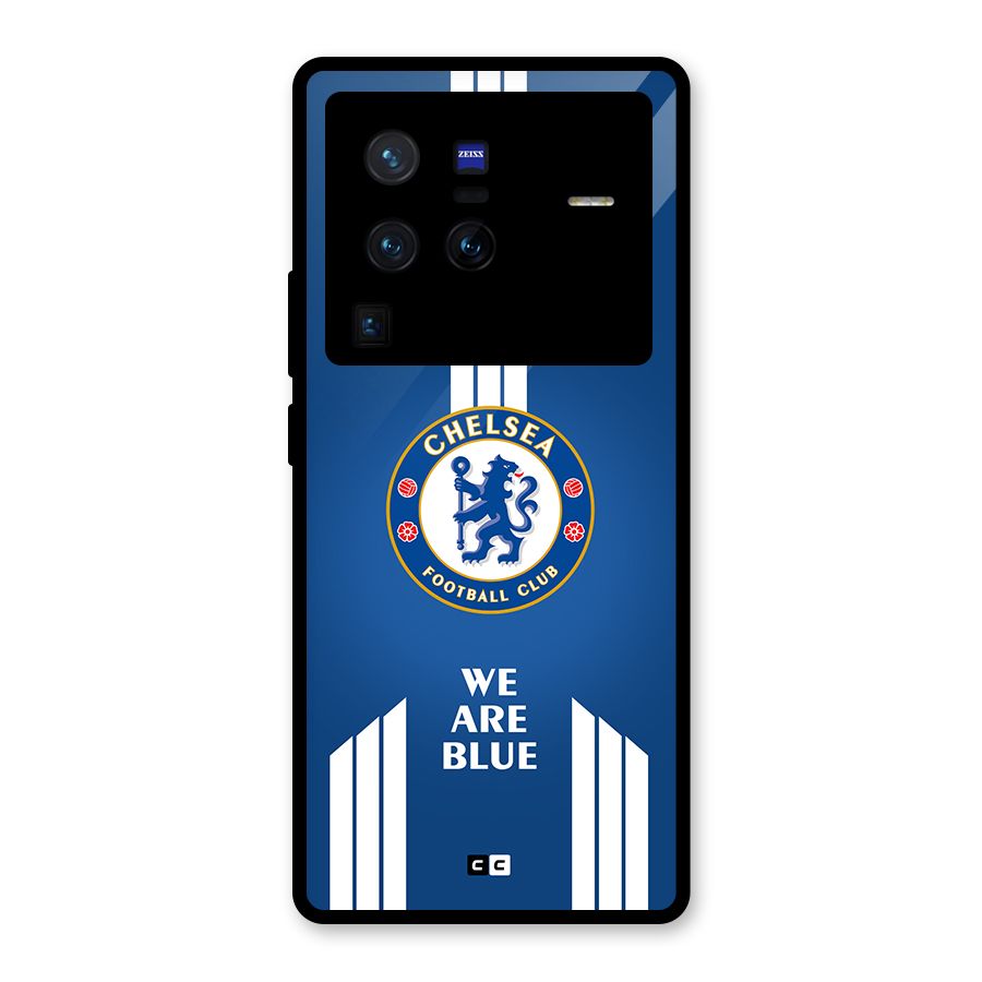 We Are Blue Glass Back Case for Vivo X80 Pro