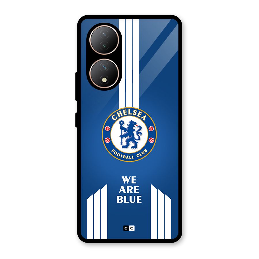 We Are Blue Glass Back Case for Vivo Y100