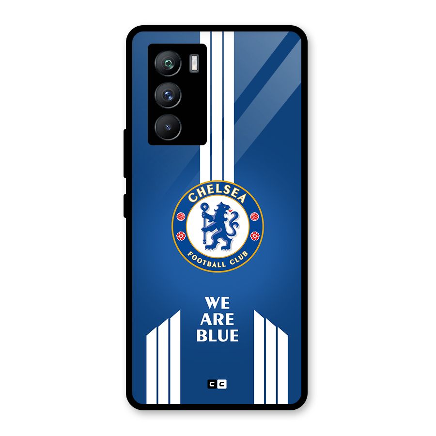 We Are Blue Glass Back Case for Vivo iQOO 9 SE