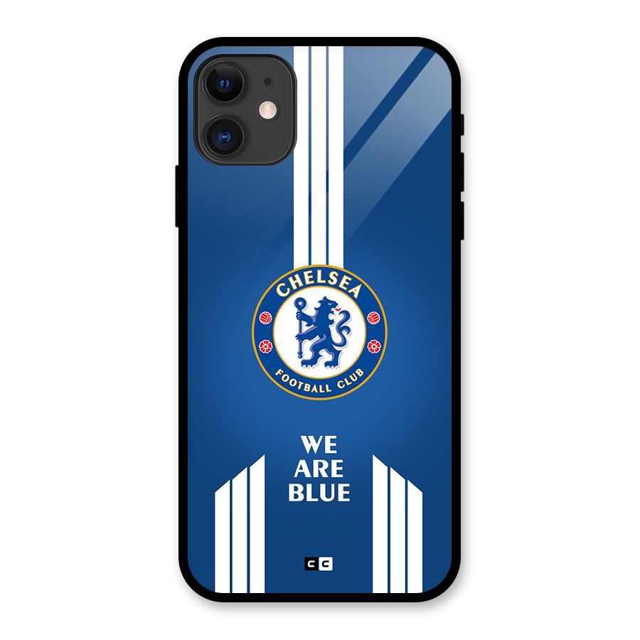 We Are Blue Glass Back Case for iPhone 11
