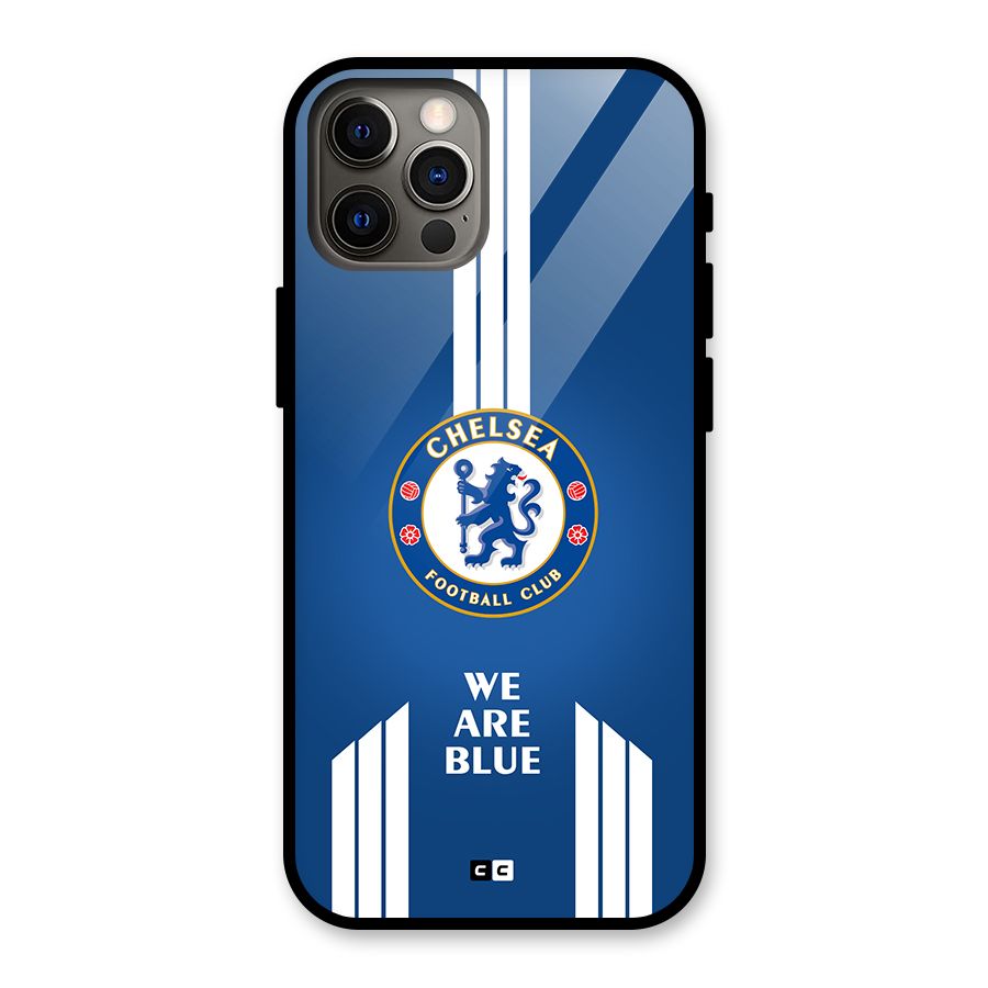 We Are Blue Glass Back Case for iPhone 12 Pro