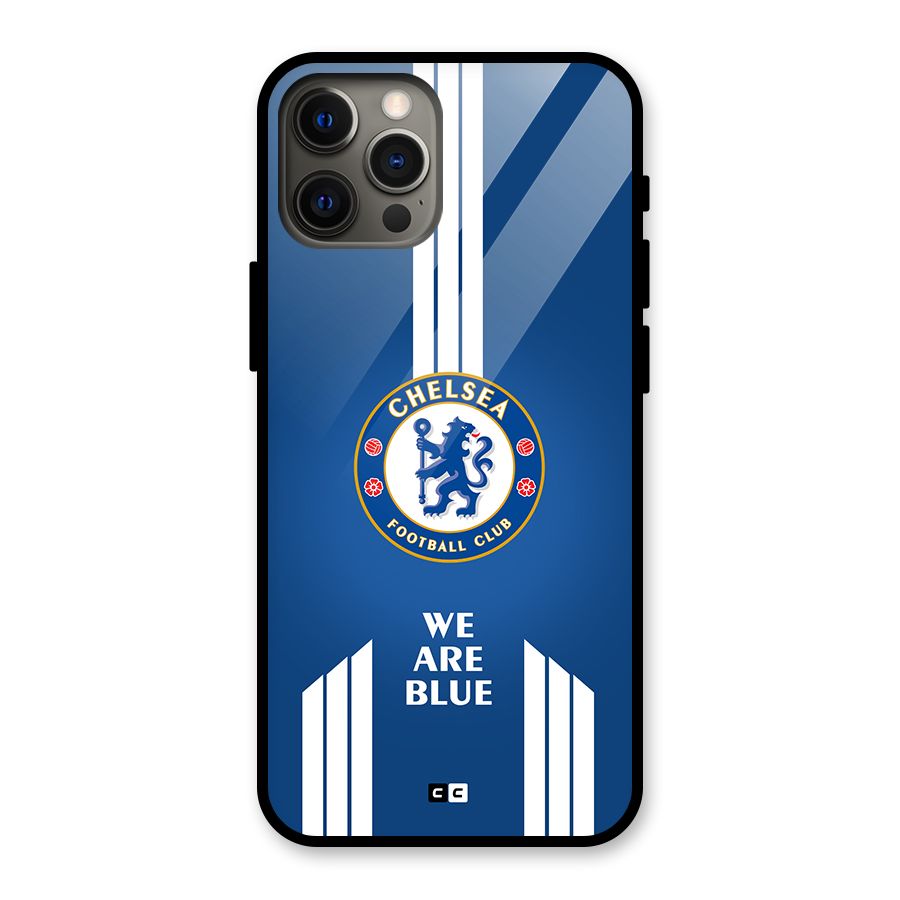 We Are Blue Glass Back Case for iPhone 12 Pro Max