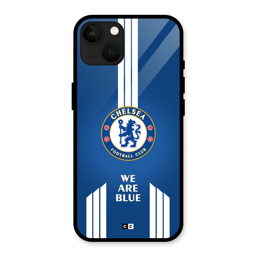 We Are Blue Glass Back Case for iPhone 13