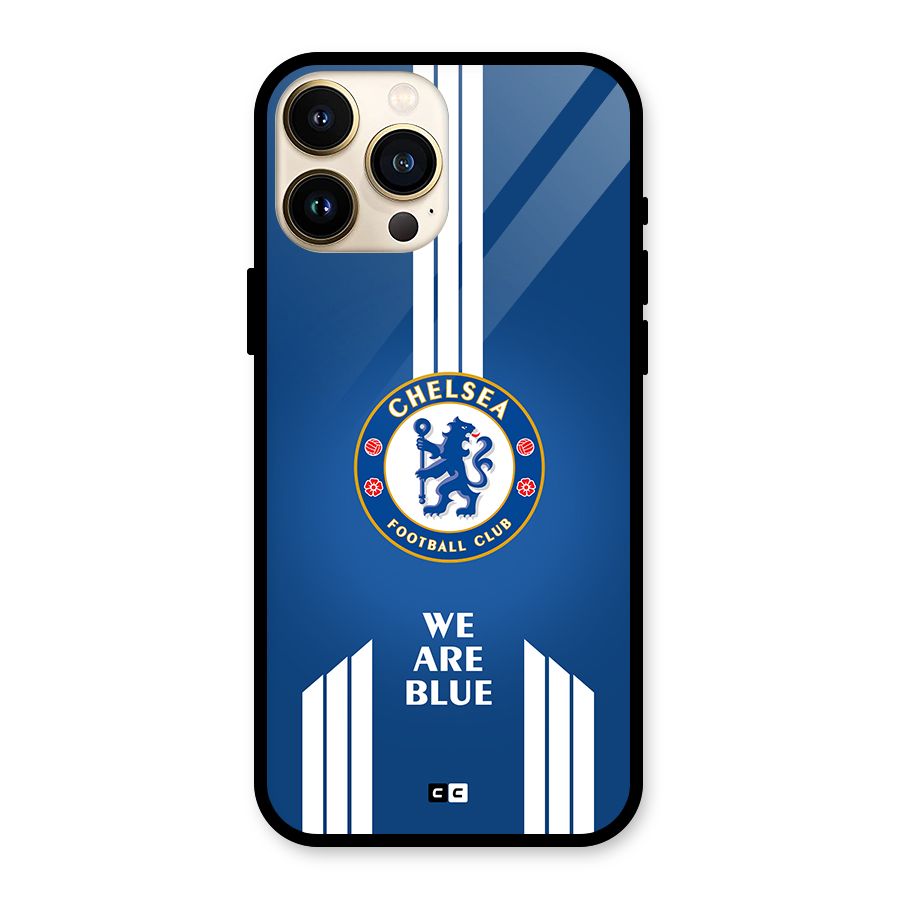 We Are Blue Glass Back Case for iPhone 13 Pro Max