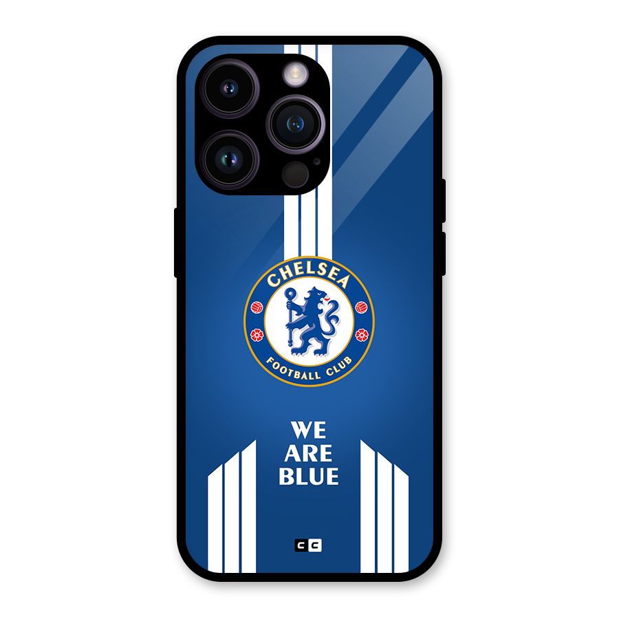 We Are Blue Glass Back Case for iPhone 14 Pro