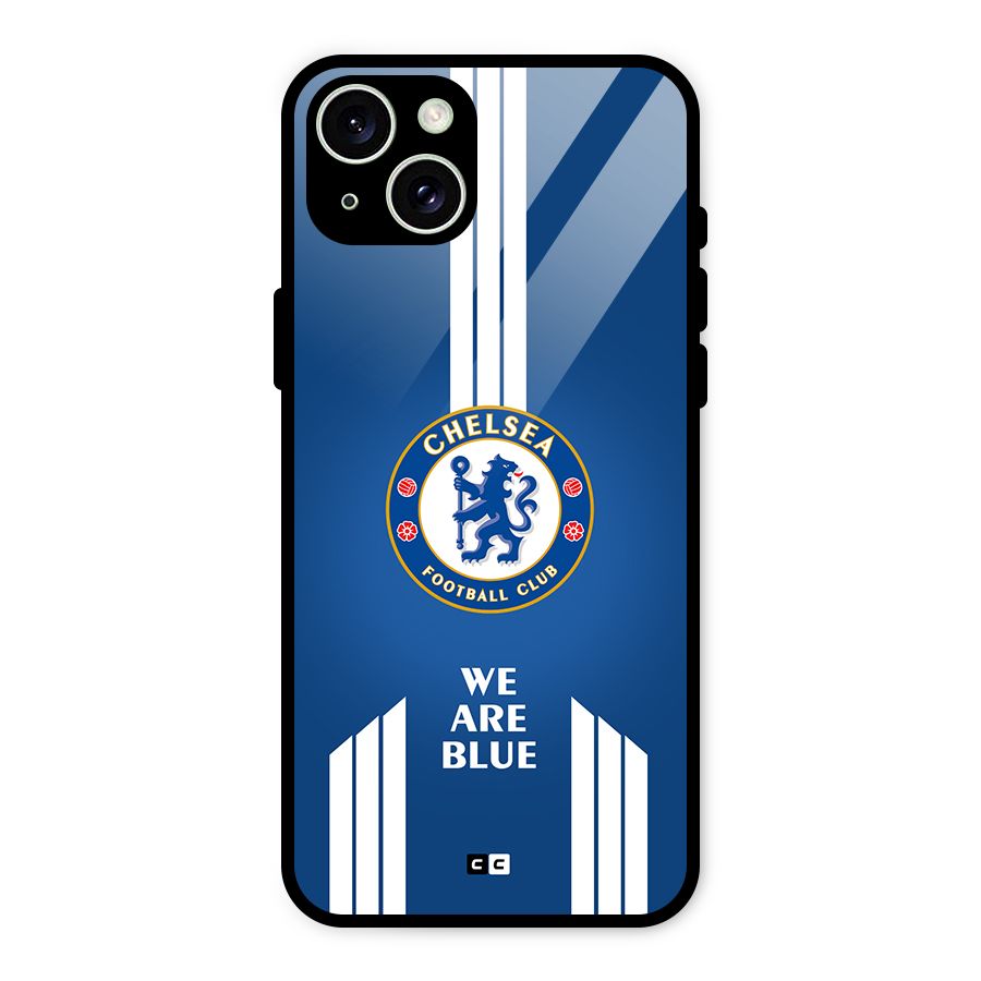 We Are Blue Glass Back Case for iPhone 15 Plus