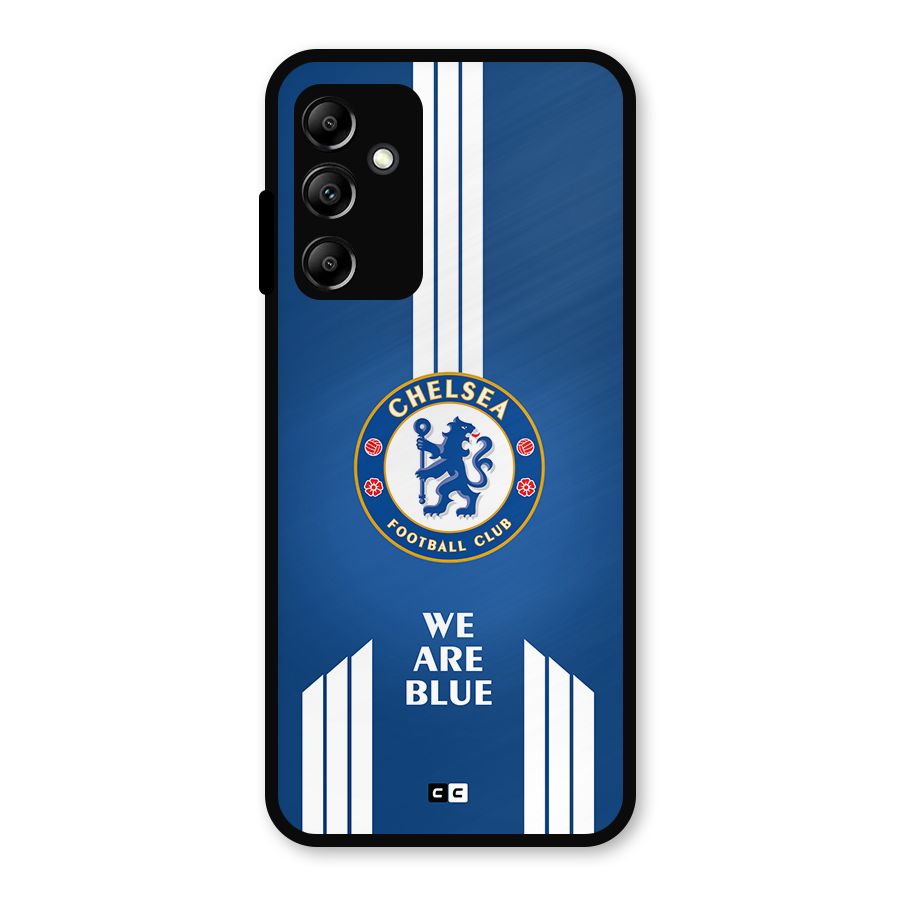 We Are Blue Metal Back Case for Galaxy A14 5G