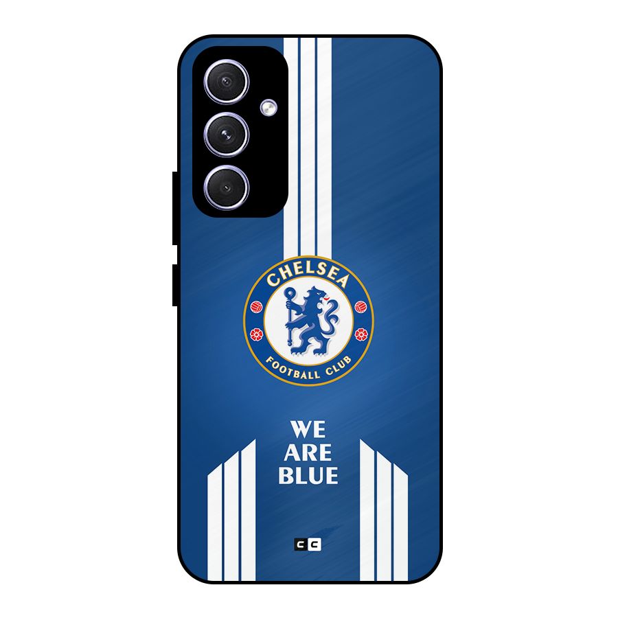 We Are Blue Metal Back Case for Galaxy A54