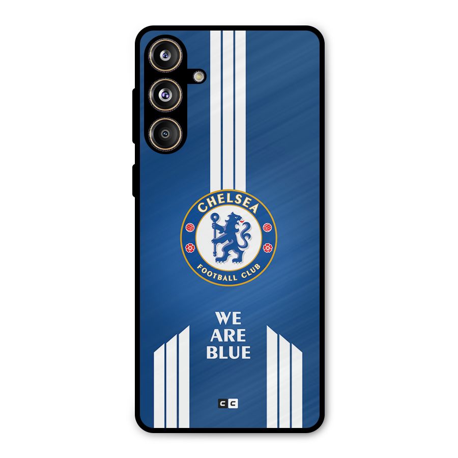 We Are Blue Metal Back Case for Galaxy F55