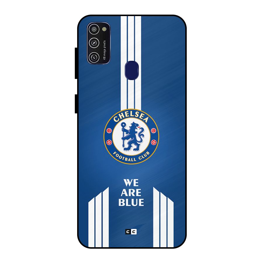 We Are Blue Metal Back Case for Galaxy M30s