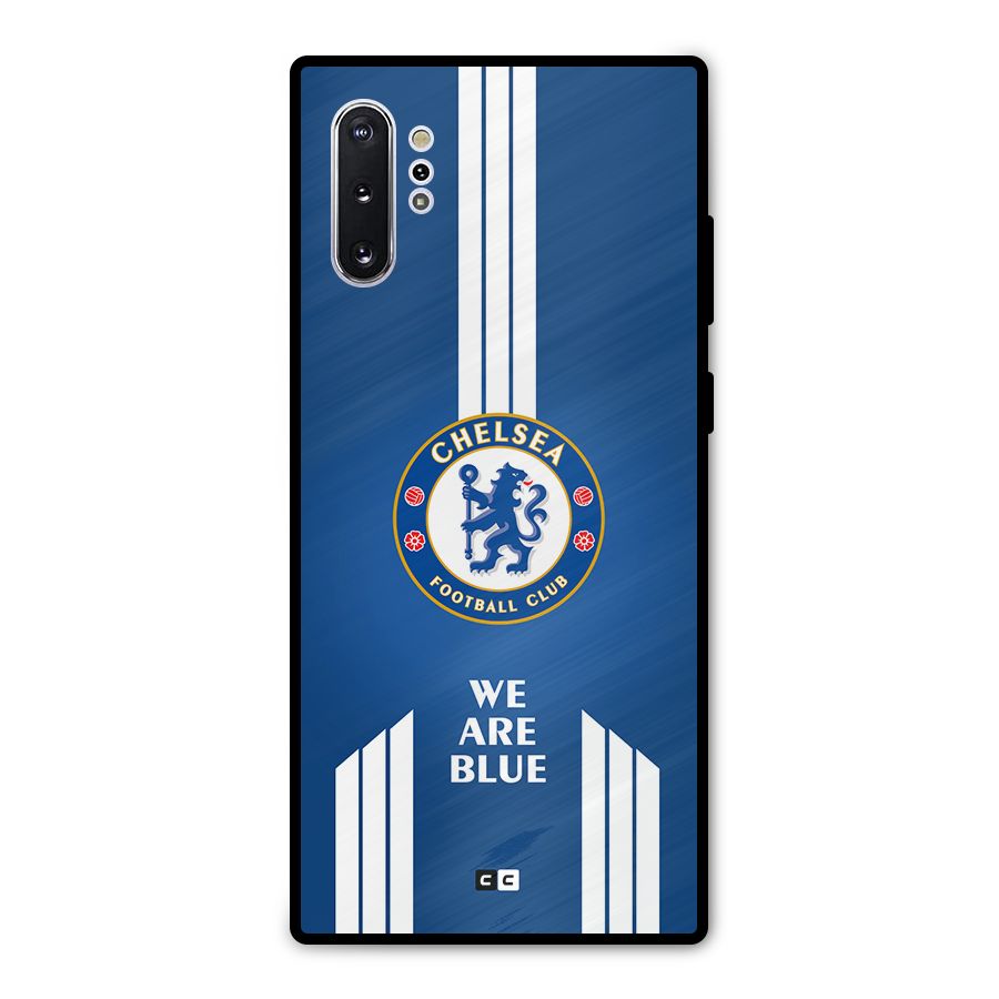 We Are Blue Metal Back Case for Galaxy Note 10 Plus