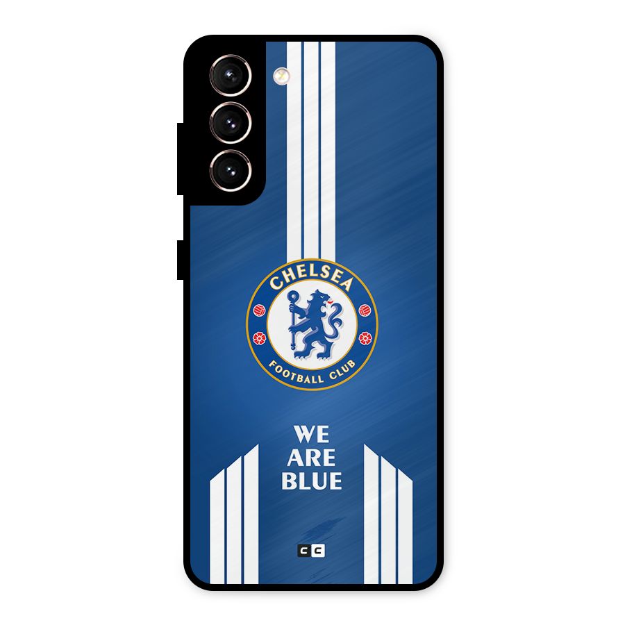 We Are Blue Metal Back Case for Galaxy S21 5G