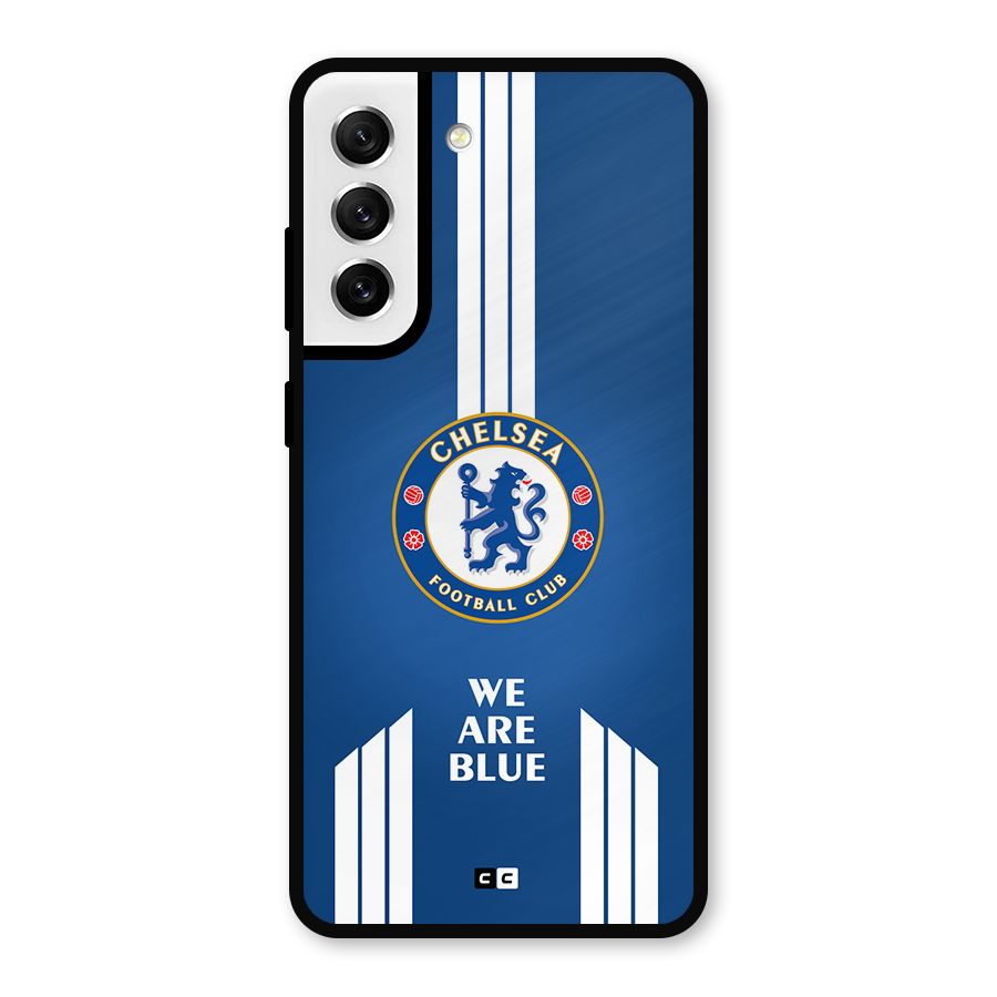 We Are Blue Metal Back Case for Galaxy S21 FE 5G